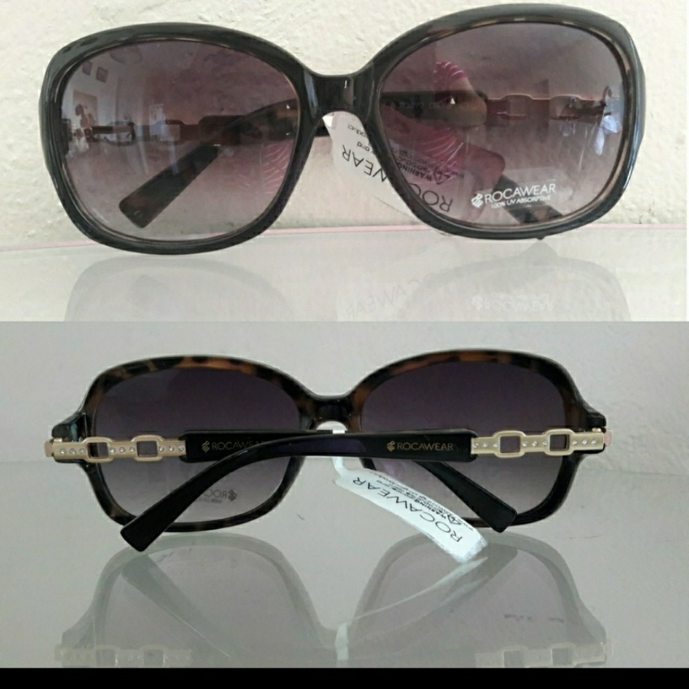 NWT ROCAWEAR SUNGLASSES WITH RHINESTONES EYEWEAR